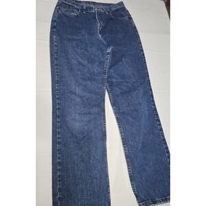 Blu Jeans Brand Denim Pants Women's Size 12 M 30x30 Straight Leg 100% Cotton‎